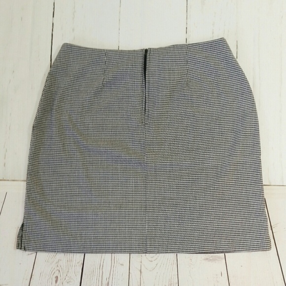 Vintage FASHION BUG houndstooth mini skirt 14 - Picture 2 of 5
